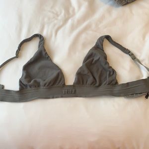 SKIMS Cotton Plunge Bralette